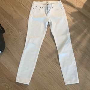 JCrew size 25 white jeans great condition